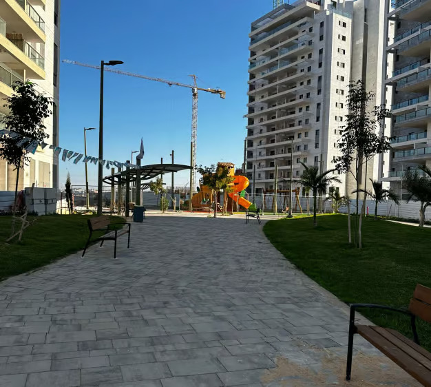 נראה טוב: הסתיימו העבודות בפארק המרכזי בשכונת נאות הדרים